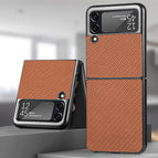 For Samsung Galaxy Z Flip4 / Brown