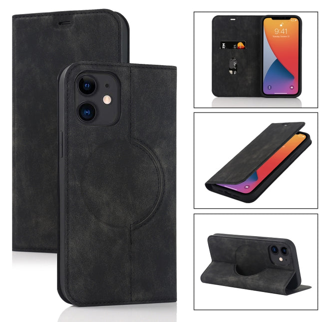 Wireless Charging Magsafe Leather Phone Case, For iPhone 12 mini, For iPhone 12 Pro, For iPhone 12, For iPhone 13 mini