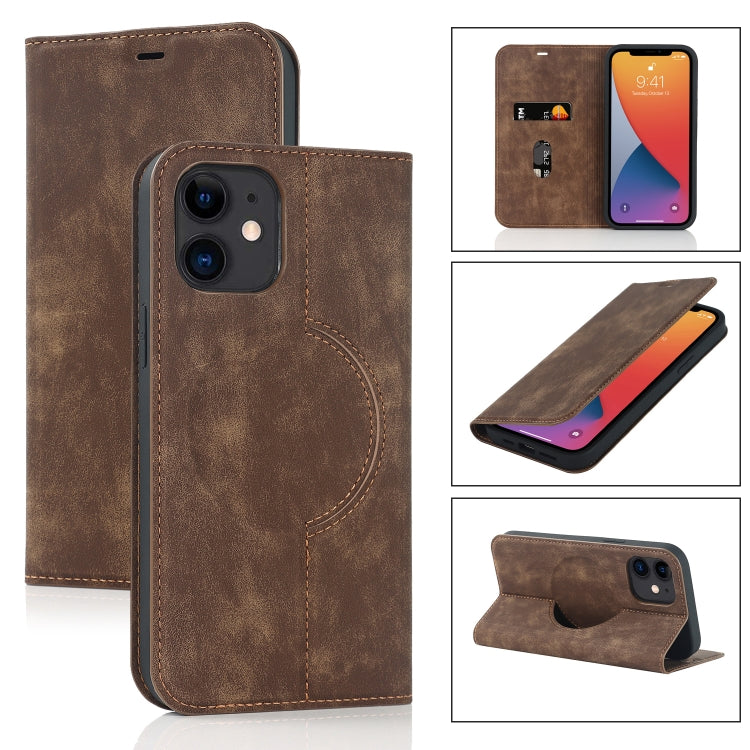 Wireless Charging Magsafe Leather Phone Case, For iPhone 12 mini, For iPhone 12 Pro, For iPhone 12, For iPhone 13 mini