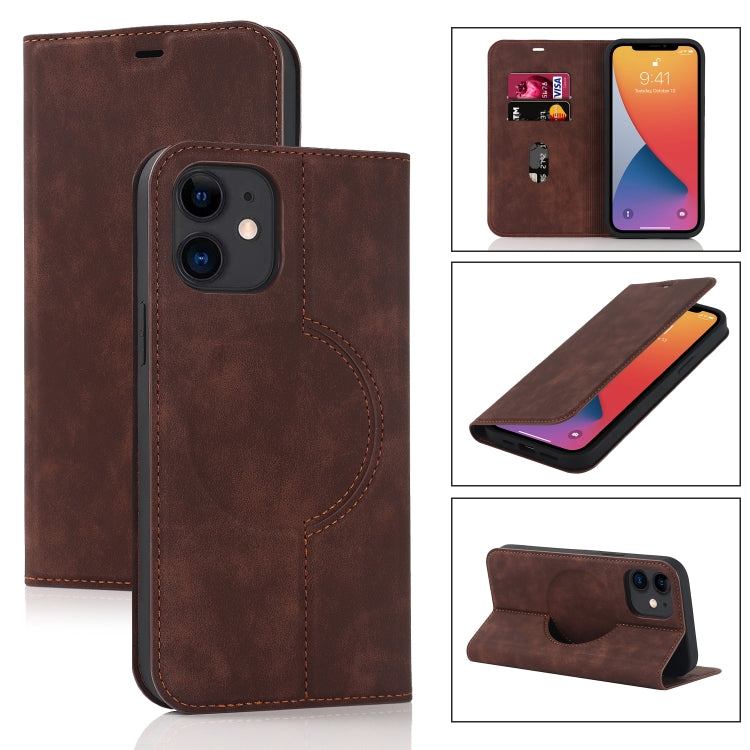 Wireless Charging Magsafe Leather Phone Case, For iPhone 12 mini, For iPhone 12 Pro, For iPhone 12, For iPhone 13 mini