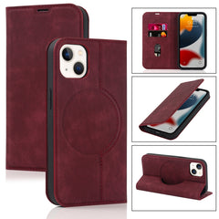 Wireless Charging Magsafe Leather Phone Case, For iPhone 13 Pro Max, For iPhone 13 Pro, For iPhone 13, For iPhone 12 Pro Max