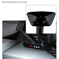 D-201 2 in 1 Intelligent Constant Temperature Soldering Iron With Solder Smoking Absorber Tool,