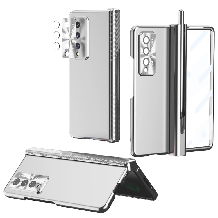 Electroplating Hinged Folding Phone Case with S Pen Fold Edtion