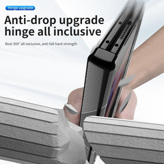 Magnetic Hinges Plating Phone Case with Holder