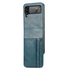 For Samsung Galaxy Z Flip4 5G / Cyan Blue