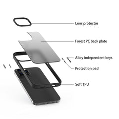 Frosted Back Shockproof Phone Case, For iPhone 14 Pro Max
