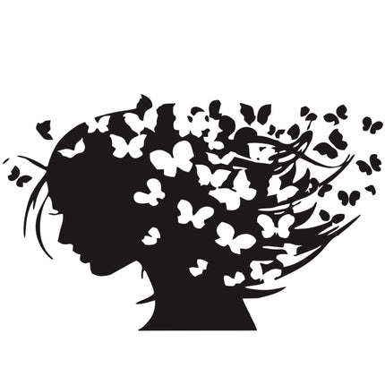 D-956 Butterfly Girl Pattern Car Modified Decorative Sticker, D-956