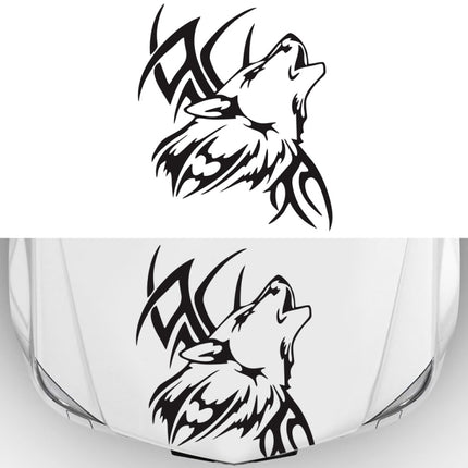 D-967 Wolf Tribe Pattern Car Modified Decorative Sticker, D-967