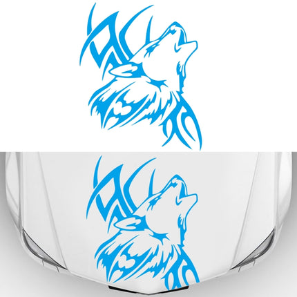 D-967 Wolf Tribe Pattern Car Modified Decorative Sticker, D-967