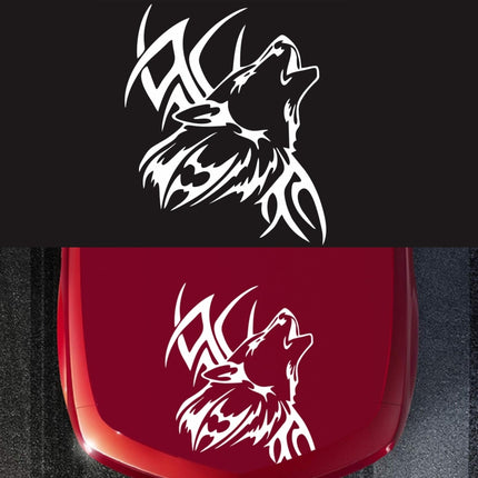 D-967 Wolf Tribe Pattern Car Modified Decorative Sticker, D-967