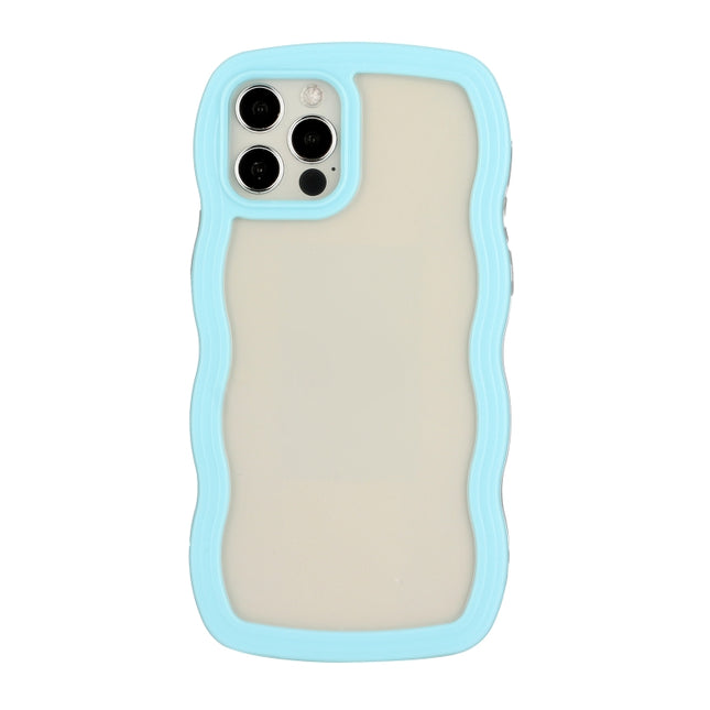 Candy Color Wave TPU Clear PC Phone Case, For iPhone 12 Pro Max, For iPhone 11, For iPhone 11 Pro Max, For iPhone X / XS