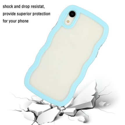 Candy Color Wave TPU Clear PC Phone Case, For iPhone XR, For iPhone XS Max, For iPhone SE 2022 / SE 2020 / 7 / 8, For iPhone 7 Plus / 8 Plus