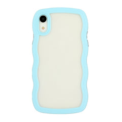 Candy Color Wave TPU Clear PC Phone Case, For iPhone XR, For iPhone XS Max, For iPhone SE 2022 / SE 2020 / 7 / 8, For iPhone 7 Plus / 8 Plus