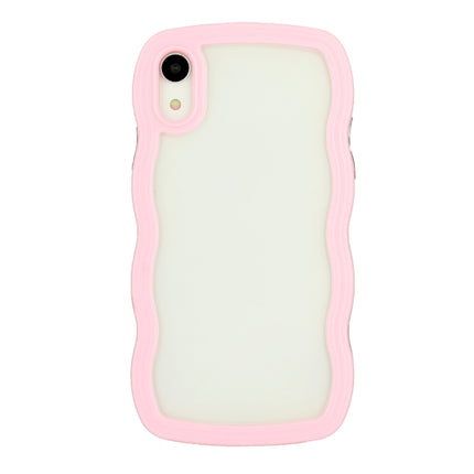 Candy Color Wave TPU Clear PC Phone Case, For iPhone XR, For iPhone XS Max, For iPhone SE 2022 / SE 2020 / 7 / 8, For iPhone 7 Plus / 8 Plus