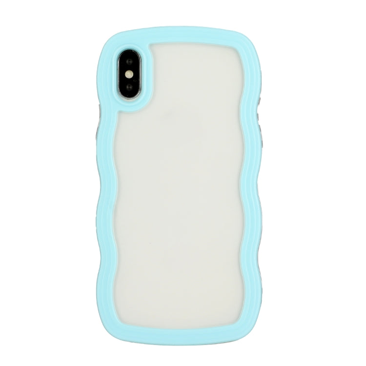 Candy Color Wave TPU Clear PC Phone Case, For iPhone XR, For iPhone XS Max, For iPhone SE 2022 / SE 2020 / 7 / 8, For iPhone 7 Plus / 8 Plus