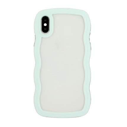 Candy Color Wave TPU Clear PC Phone Case, For iPhone XR, For iPhone XS Max, For iPhone SE 2022 / SE 2020 / 7 / 8, For iPhone 7 Plus / 8 Plus