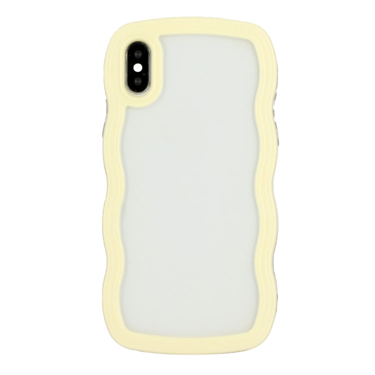 Candy Color Wave TPU Clear PC Phone Case, For iPhone XR, For iPhone XS Max, For iPhone SE 2022 / SE 2020 / 7 / 8, For iPhone 7 Plus / 8 Plus