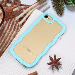 Candy Color Wave TPU Clear PC Phone Case, For iPhone SE 2022 / SE 2020 / 7 / 8, For iPhone 7 Plus / 8 Plus