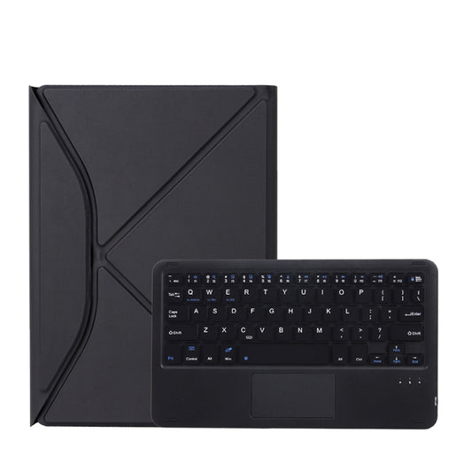 Z11B-A Pen Slot Touchpad Bluetooth Keyboard Leather Tablet Case, For iPad Pro 11 2021/2020/2018, For iPad Air 10.9 2022/2020, For iPad 10.2 2021/2020/2019