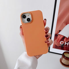 Liquid Silicone Electroplating + Flannel Phone Case, For iPhone 14 Pro Max, For iPhone 14 Pro, For iPhone 14 Max, For iPhone 14