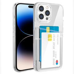 Dual Card TPU Phone Case, For iPhone 14, For iPhone 14 Plus, For iPhone 14 Pro, For iPhone 14 Pro Max