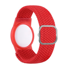 Tracking Locator Nylon Weave Wristband Anti-Lost TPU Case For Apple Airtag