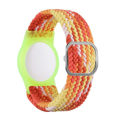 Tracking Locator Nylon Weave Wristband Anti-Lost TPU Case For Apple Airtag