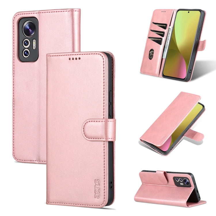 AZNS Skin Feel Calf Texture Flip Leather Phone Case