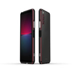 For Sony Xperia 10 Ⅳ / Black+Red