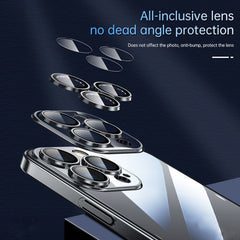 SULADA JINGJIA Series Lens Protector PC Phone Case, For iPhone 13, For iPhone 13 Pro, For iPhone 13 Pro Max, For iPhone 12