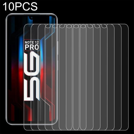 10 PCS 0.26mm 9H 2.5D Tempered Glass Film, For Infinix Note 12 5G (10 PCS), For Infinix Note 12 Pro 5G (10 PCS)