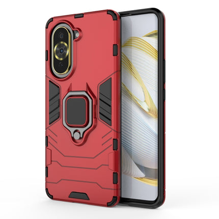 Shockproof PC + TPU Protective Phone Case with Magnetic Ring Holder, For Huawei Nova 10 Pro 4G