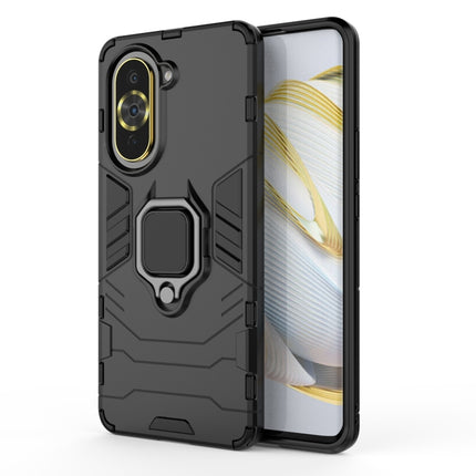 Shockproof PC + TPU Protective Phone Case with Magnetic Ring Holder, For Huawei Nova 10 Pro 4G