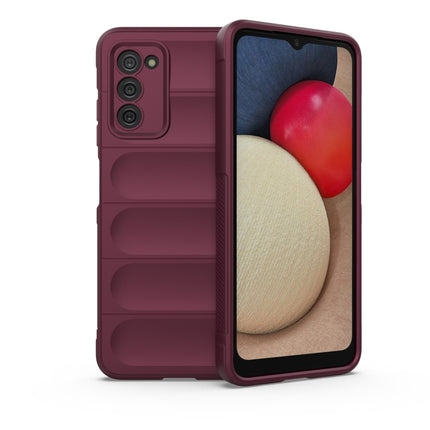 Magic Shield TPU + Flannel Phone Case, For Honor X7/Play 30 Plus, For Samsung Galaxy A03S North US Version 165.8mm
