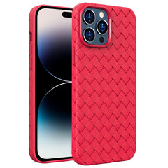 BV Woven All-inclusive Phone Case, For iPhone 14 Plus, For iPhone 14 Pro Max, For iPhone 14, For iPhone 14 Pro