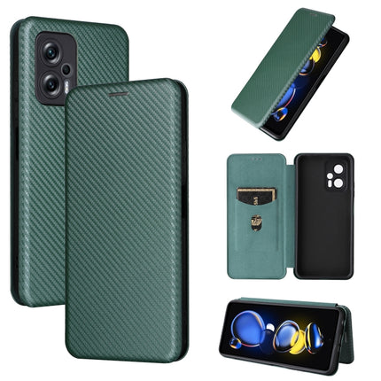 Carbon Fiber Texture Magnetic Leather Phone Case, For Tone E22, For vivo S12 5G / V23 5G, For Redmi Note 11T Pro / Note 11T Pro+ 5G, For Motorola Moto G42
