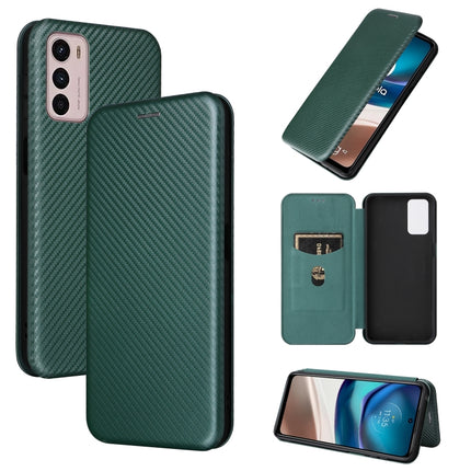 Carbon Fiber Texture Magnetic Leather Phone Case, For Tone E22, For vivo S12 5G / V23 5G, For Redmi Note 11T Pro / Note 11T Pro+ 5G, For Motorola Moto G42