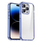 For iPhone 14 Pro Max / Transparent Blue