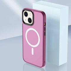 Skin Feel TPU + Frosted PC MagSafe Phone Case, For iPhone 14, For iPhone 14 Plus, For iPhone 14 Pro, For iPhone 14 Pro Max