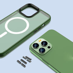 Skin Feel TPU + Frosted PC MagSafe Phone Case, For iPhone 14, For iPhone 14 Plus, For iPhone 14 Pro