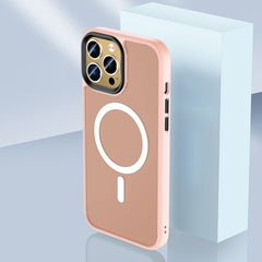 Skin Feel TPU + Frosted PC MagSafe Phone Case, For iPhone 14, For iPhone 14 Plus, For iPhone 14 Pro, For iPhone 14 Pro Max