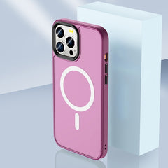 Skin Feel TPU + Frosted PC MagSafe Phone Case, For iPhone 14, For iPhone 14 Plus, For iPhone 14 Pro, For iPhone 14 Pro Max