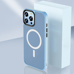 Skin Feel TPU + Frosted PC MagSafe Phone Case, For iPhone 14, For iPhone 14 Plus, For iPhone 14 Pro, For iPhone 14 Pro Max