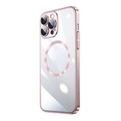 Magsafe Magnetic Electroplated PC Phone Case, For iPhone 14, For iPhone 14 Plus, For iPhone 14 Pro, For iPhone 14 Pro Max