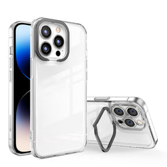 Transparent Invisible Bracket Shockproof Phone Case, For iPhone 14, For iPhone 14 Plus, For iPhone 14 Pro, For iPhone 14 Pro Max