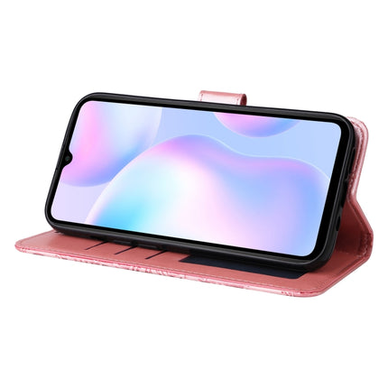 Embossed Sunflower Leather Phone Case, For Xiaomi Redmi 9A, For Xiaomi Redmi 9C / 10A, For Xiaomi Redmi 10C 4G, For Xiaomi Redmi K40 / K40 Pro / Xiaomi Poco F1