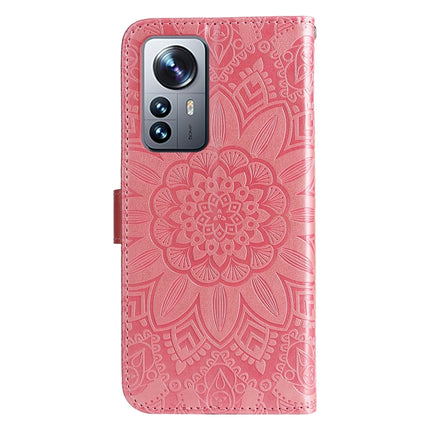 Embossed Sunflower Leather Phone Case, For Xiaomi 12 Pro, For Xiaomi 12 / 12X, For Xiaomi Poco M3 / Redmi 9T / Redmi 9 Power, For Xiaomi Poco X3 NFC