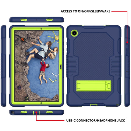 Contrast Color Robot Shockproof Silicone + PC Tablet Case, For Samsung Galaxy Tab A8 10.5 2021 X200