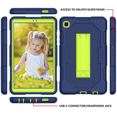 Contrast Color Robot Shockproof Silicone + PC Tablet Case, For Samsung Galaxy A7 Lite T220, For Samsung Galaxy Tab A 8.0 2019 T290