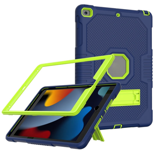 Contrast Color Robot Shockproof Silicone + PC Tablet Case, For iPad 10.2 2021, For iPad mini 2024 /mini 6